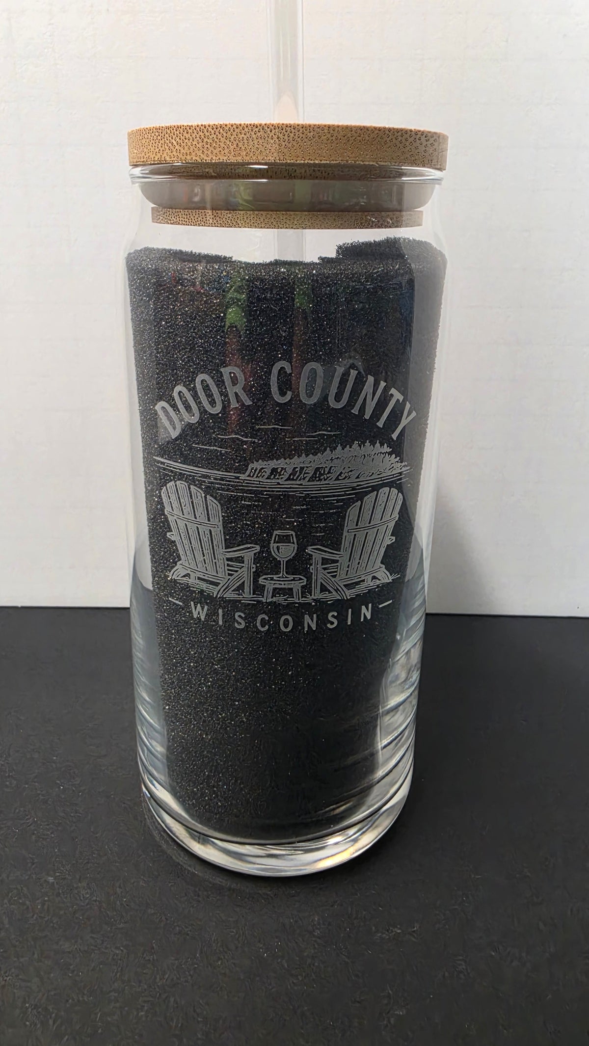 Door County Tumblers/Glass Drink Wear - Laser Etched