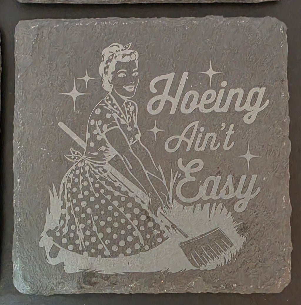 Retro Woman - Unfiltered, Sarcastic & Funny Slate Coasters