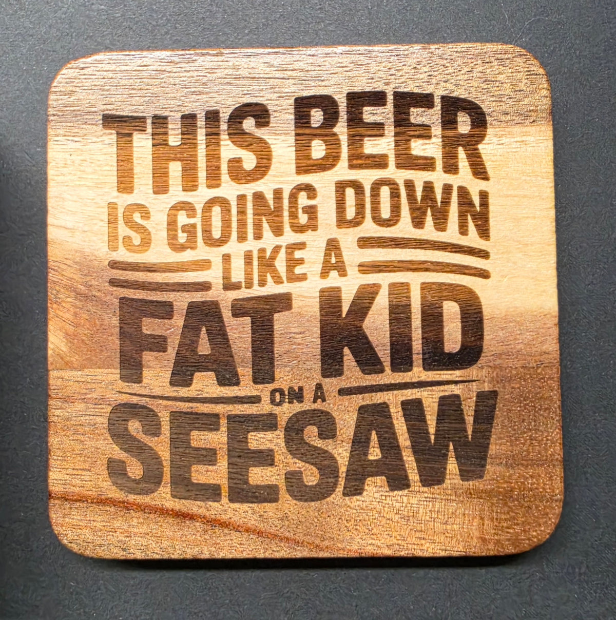 Beer & Wine Themed Unfiltered, Sarcastic & Funny Wood Coasters