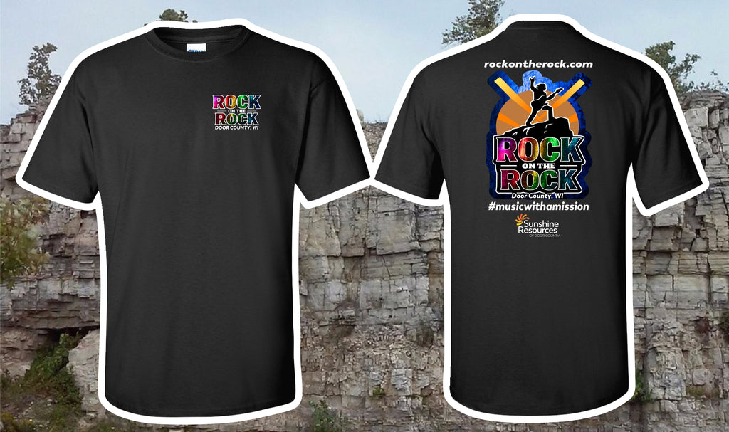 Rock on the Rock Door County T-Shirt | Music Festival Merch 2026