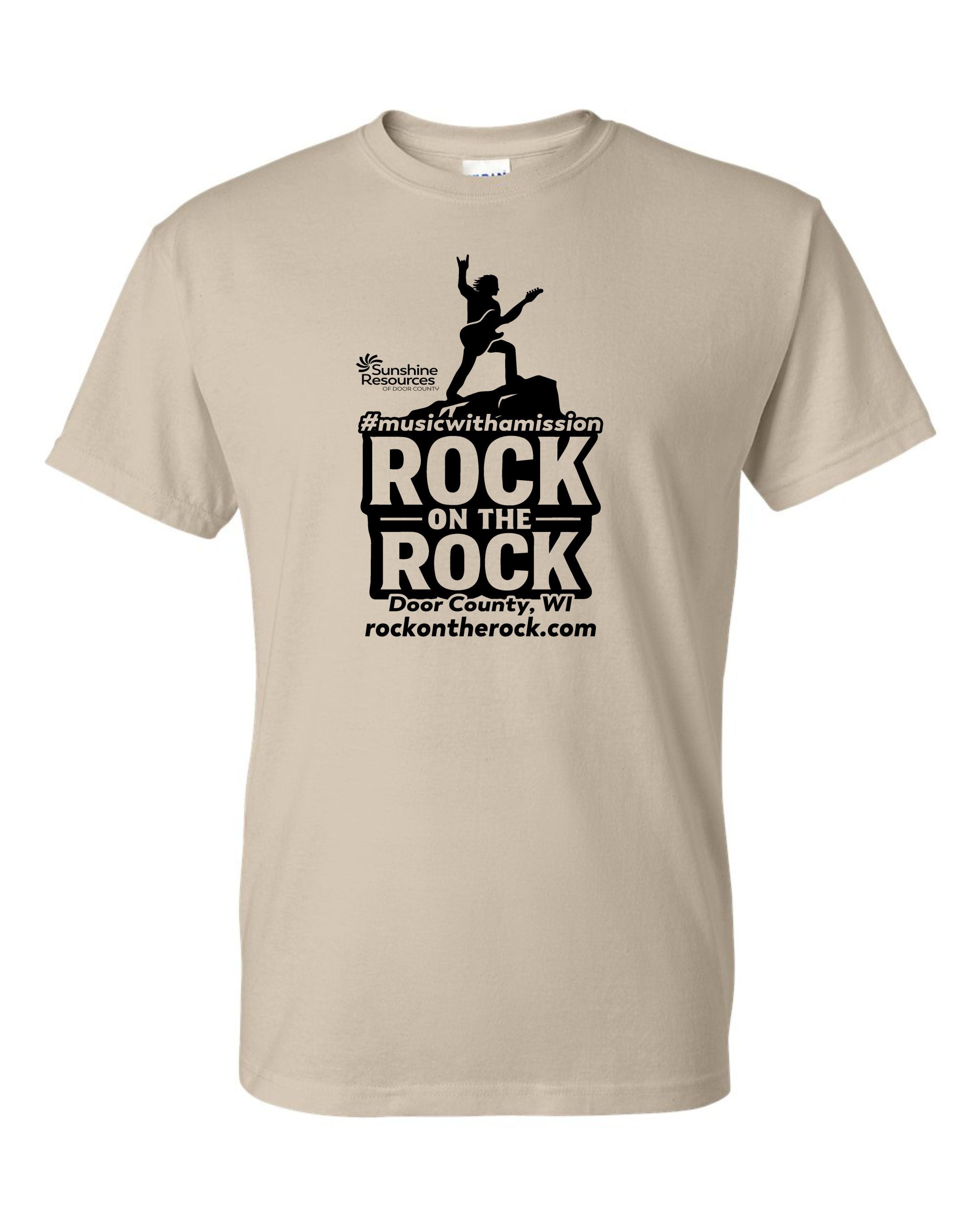 Rock on the Rock Door County T-Shirt | Music Festival Merch 2026