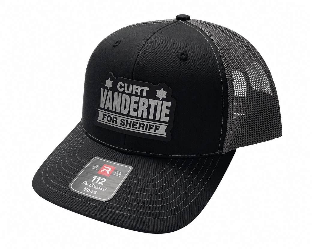 Vandertie for Sheriff - Trucker Style Cap