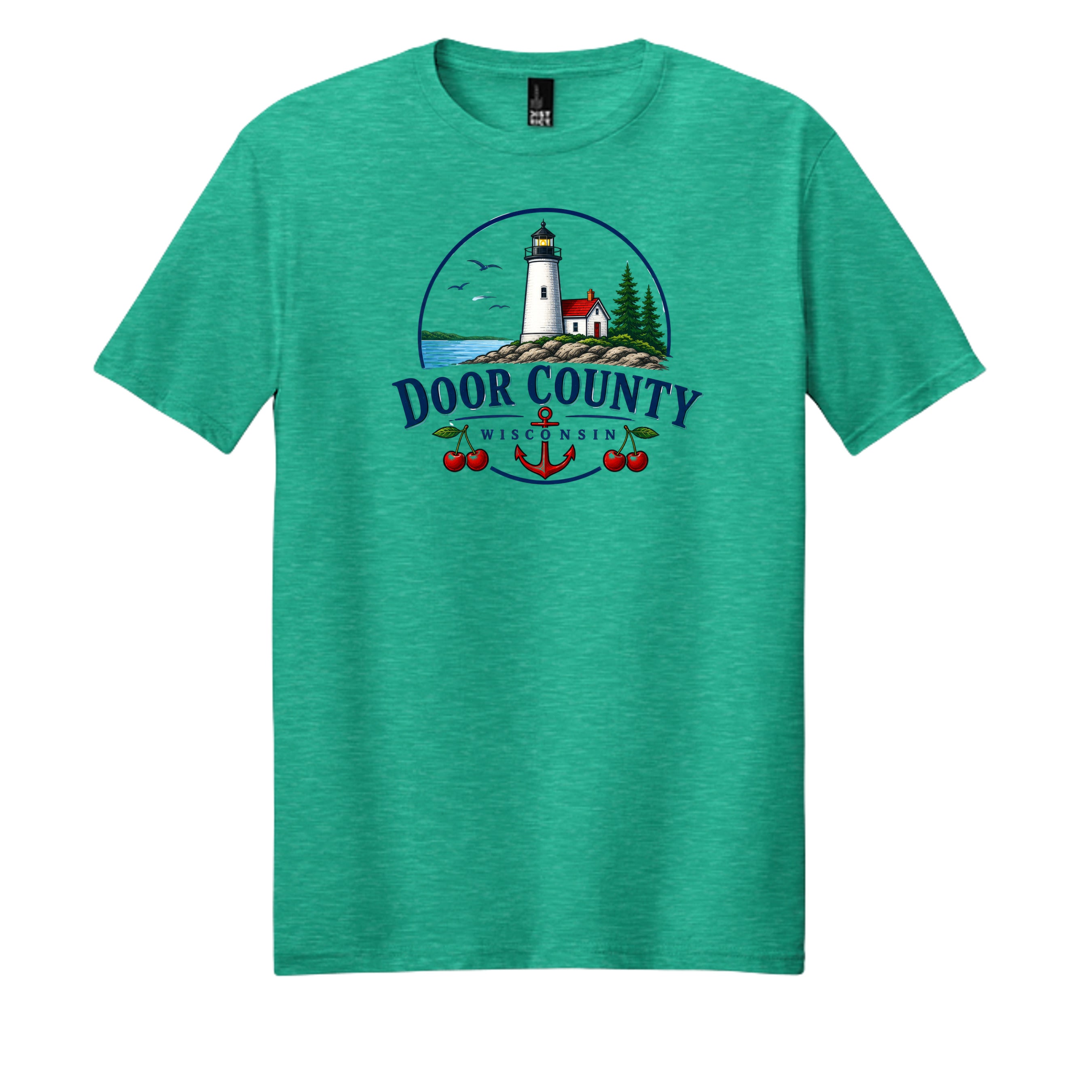 Aqua Heather - DM108 - FRONT