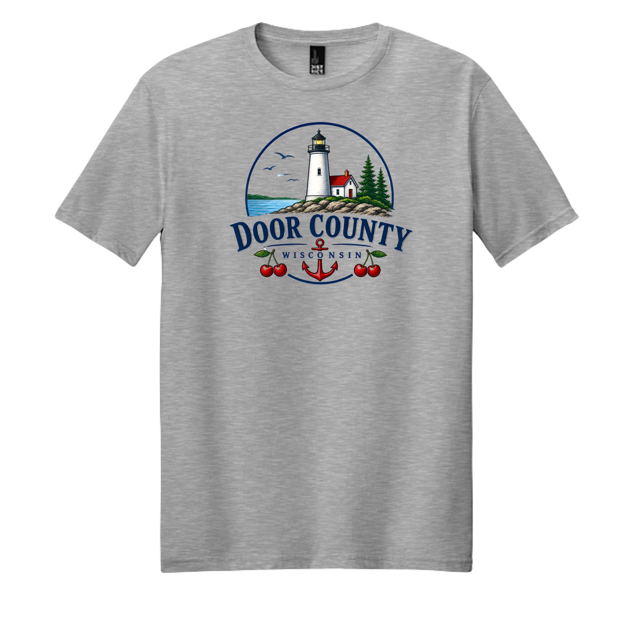 Light Heather Grey - DM108 - FRONT