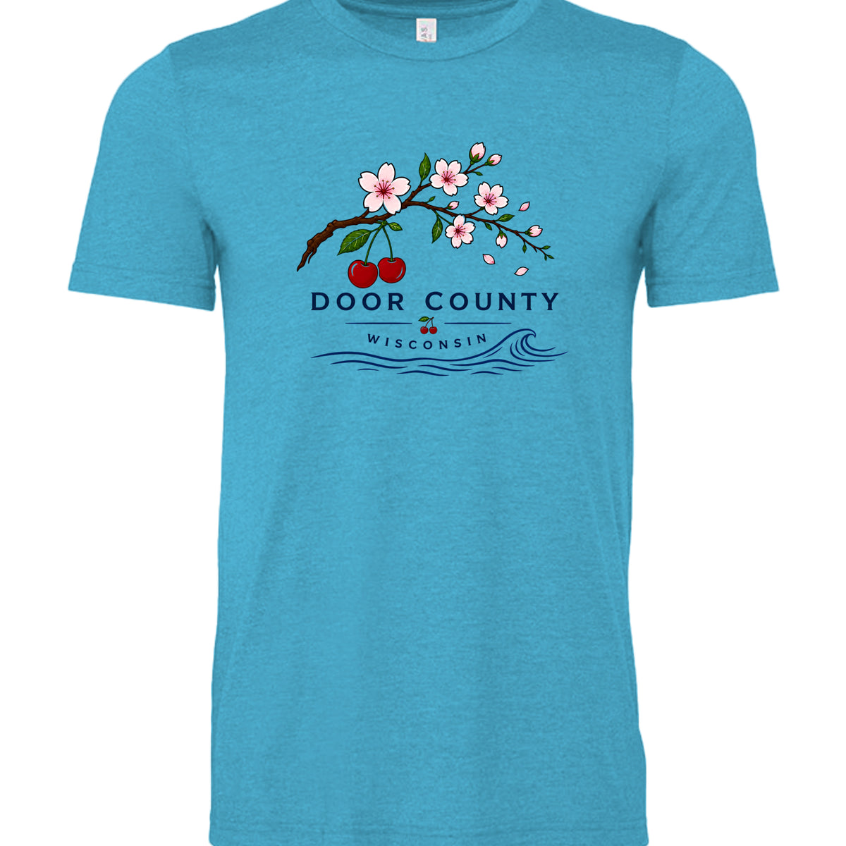 HEATHER AQUA - 3001CVC - FRONT