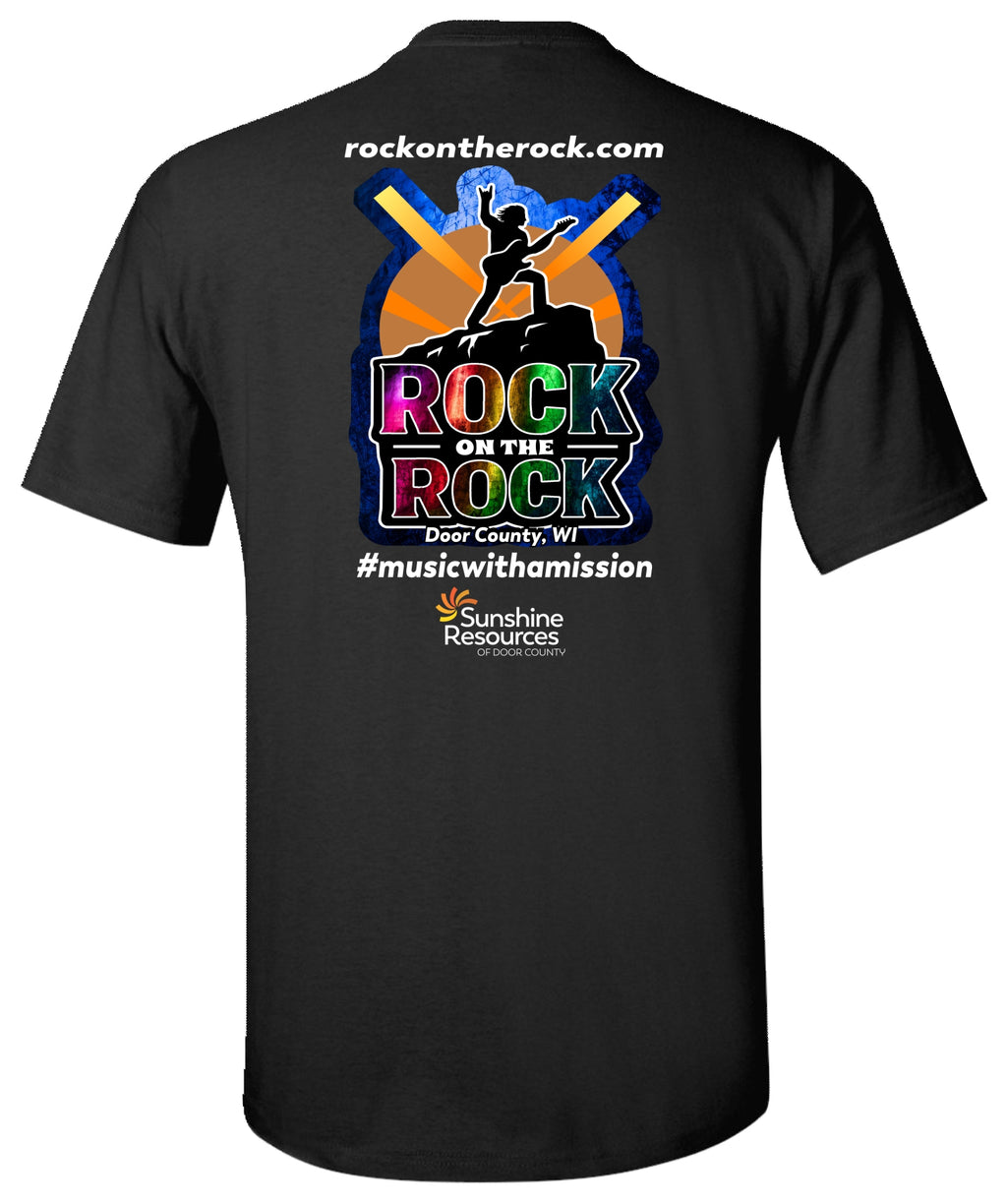 Rock on the Rock Door County T-Shirt | Music Festival Merch 2026