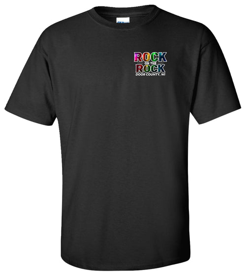 Rock on the Rock Door County T-Shirt | Music Festival Merch 2026